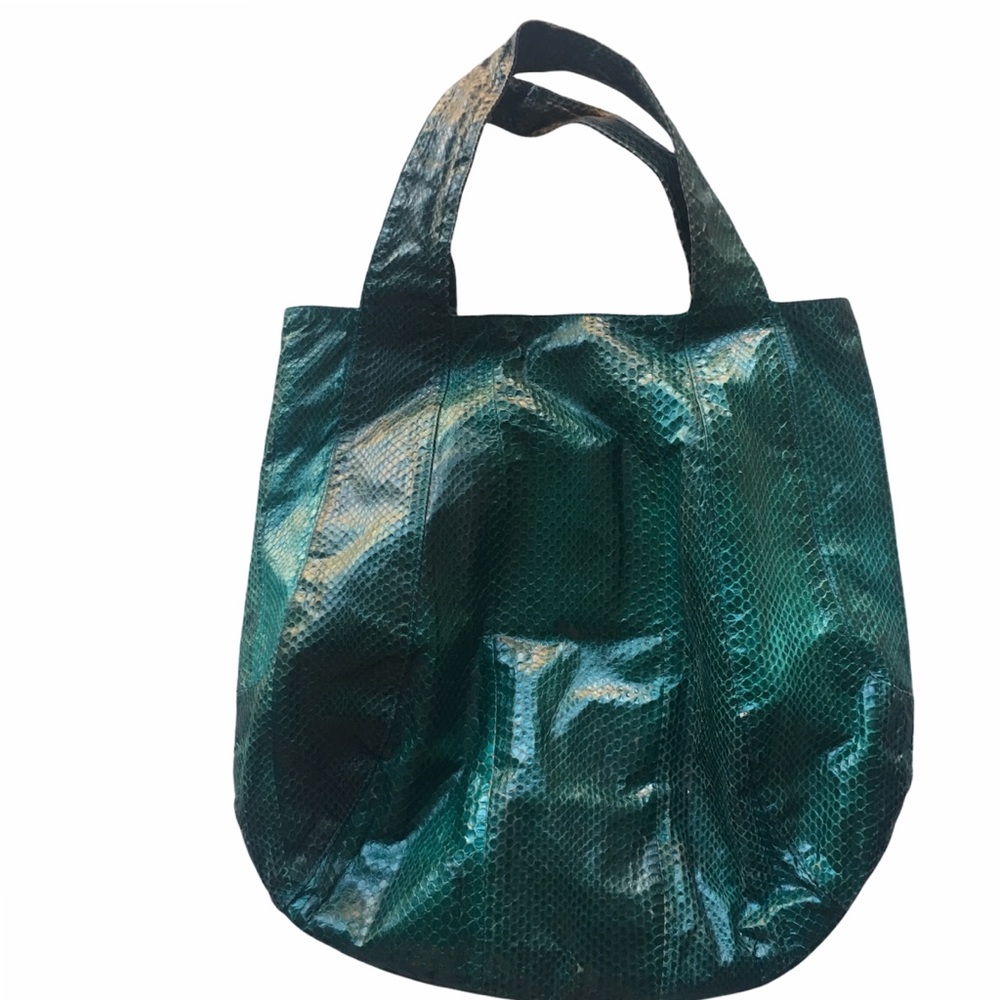 BEIRN Jenna Snakeskin Hobo Tote Large Bag
